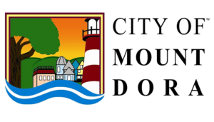 The city of mount dora logo.