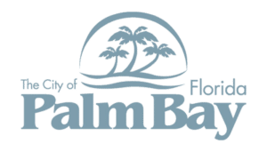 The city of palm bay logo.