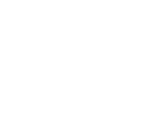 An outline of a road with two intersecting lines.